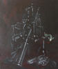 2012 painting, Black Series Spoil - oil on canvas - 10x12in