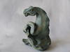 2014 sculpture, Baby Water Dragon polymer clay and oil 6.5x5in