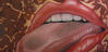 2012 painting, Meat Lips oil on canvas 24x48in SOLD prints available